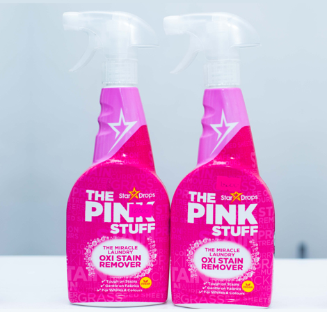 The Miracle Laundry Oxi Stain Remover.